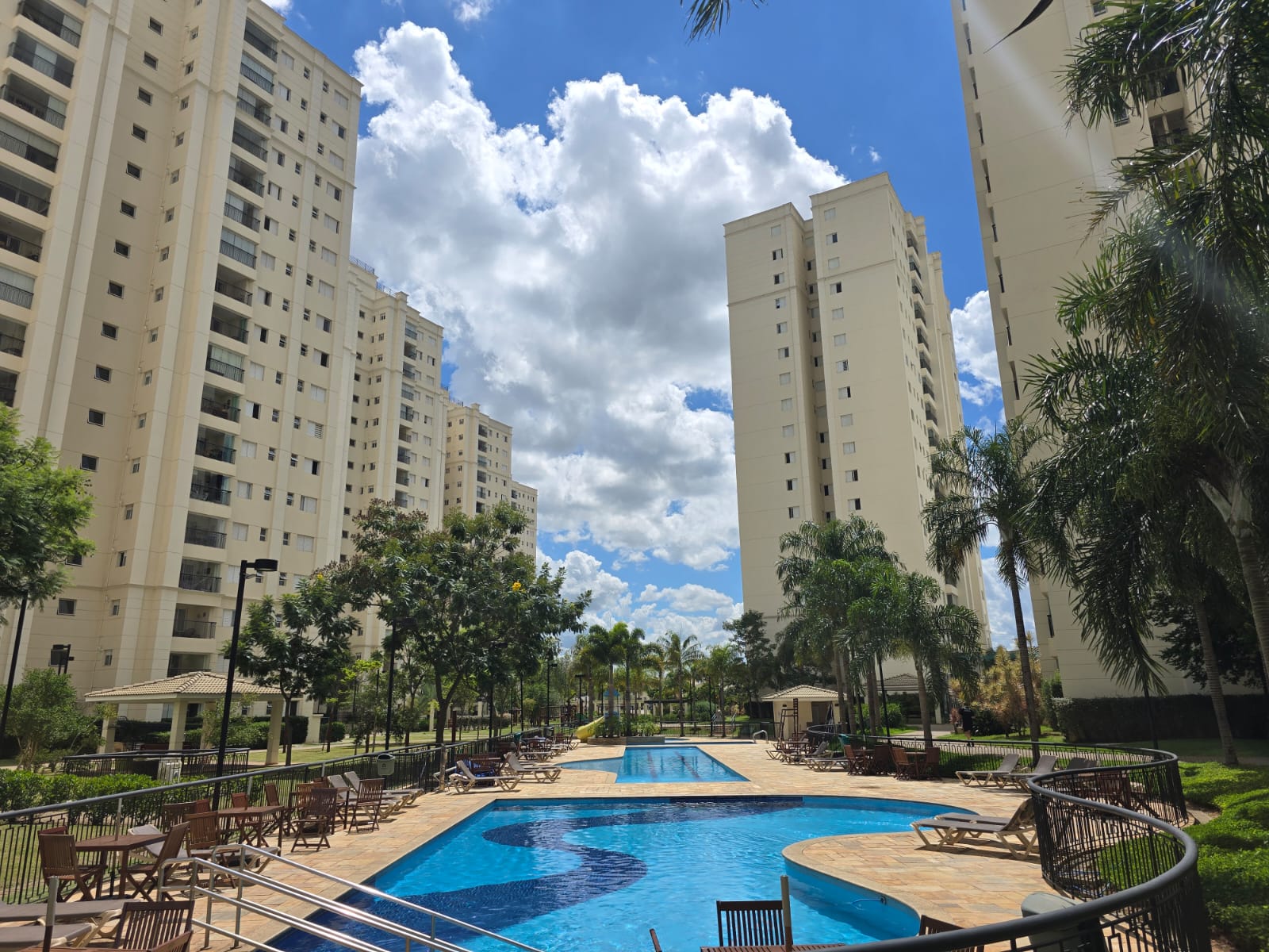 Piscinas do Complexo Atmosphera Natural Living em Jundiaí